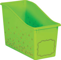 Plastic Book Bins - Confetti