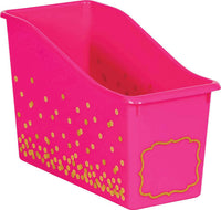 Plastic Book Bins - Confetti
