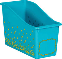 Plastic Book Bins - Confetti
