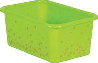 Small Cubby Storage Bins Confetti