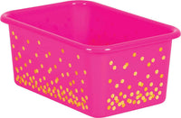 Small Cubby Storage Bins Confetti