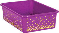 Large Cubby Storage Bins Confetti