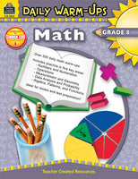 Daily Math Warm-Ups Grades 3-8