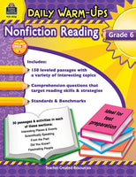 Daily Warm-Ups: Nonfiction Reading Gr. 3-6