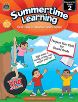 Summertime Learning (English & Spanish Edition)
