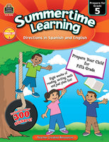 Summertime Learning (English & Spanish Edition)