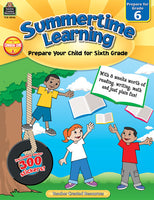 Summertime Learning Activity Books
