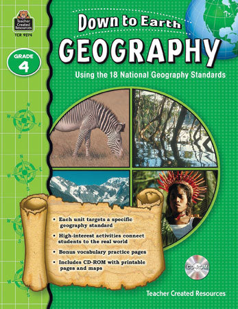 Down To Earth Geography Book Gr 4