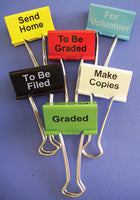 Butterfly Clips for the Classroom