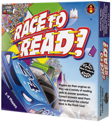 Race to Read Reading Comprehension Game Blue Level