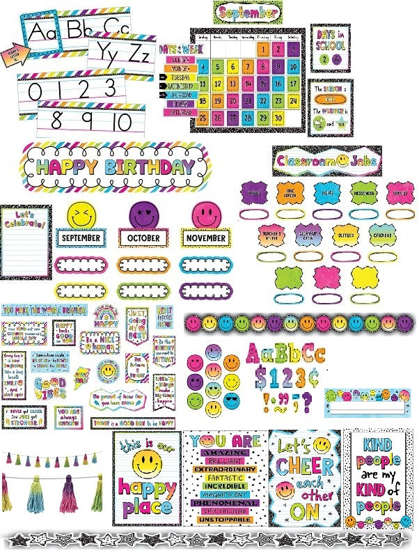 Brights 4Ever Deluxe Classroom Decor Kit
