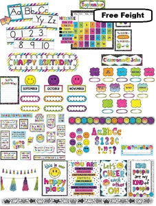 Brights 4Ever Deluxe Classroom Decor Kit
