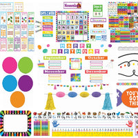 Colorful Classroom Decoration Kit