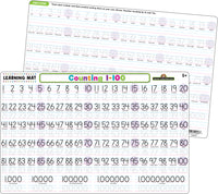 Write On / Wipe Off Learning Mats
