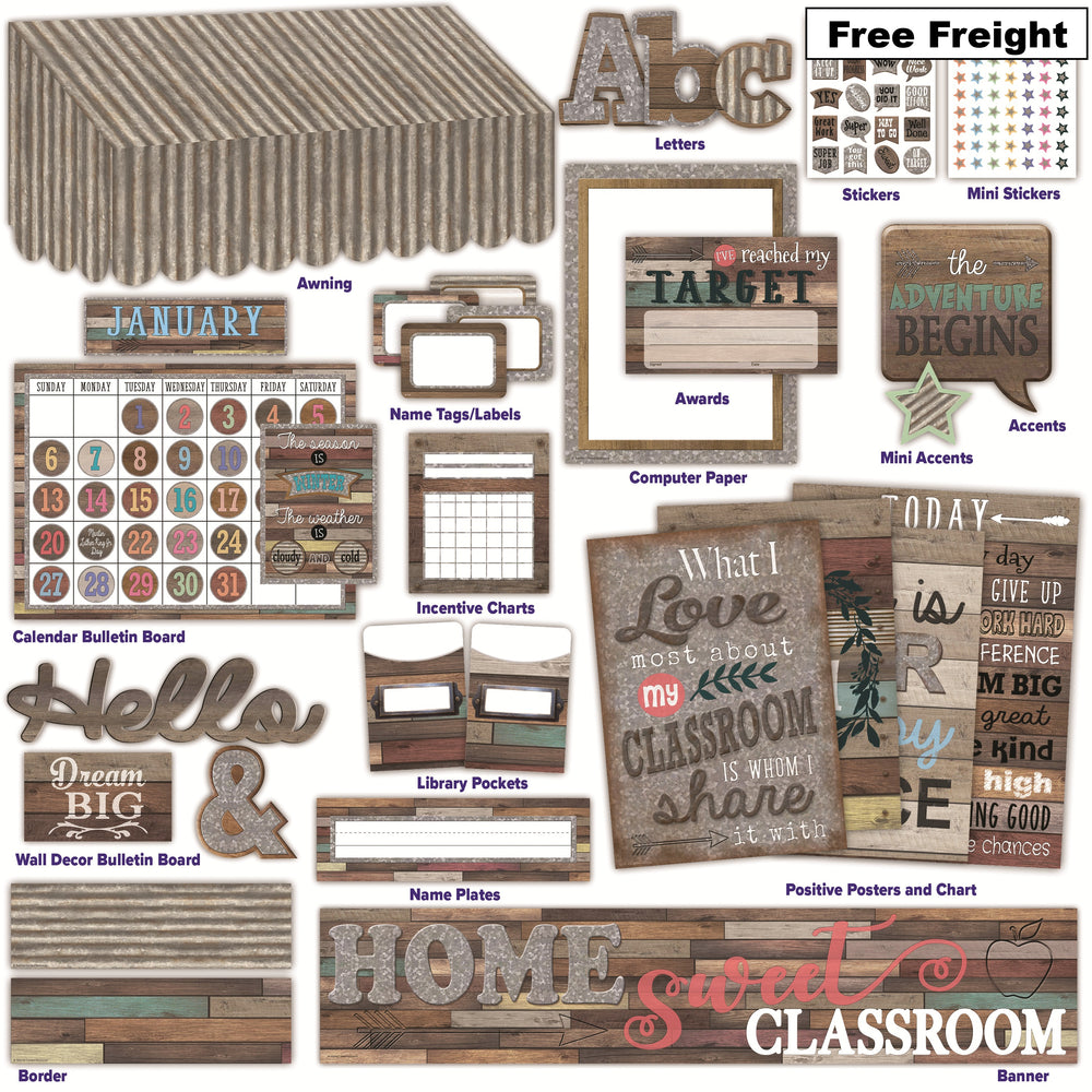 Home Sweet Classroom Collection by Teacher Created Resources