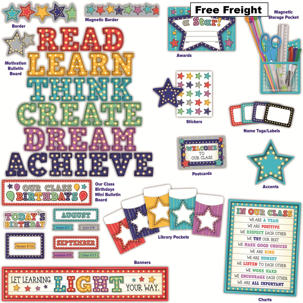 Marquee Classroom Collection by Teacher Created Resources