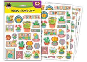 Happy Cactus Crew Decoratives