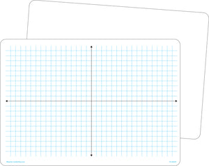 Double-Sided Coordinate Plane Dry-Erase Boards