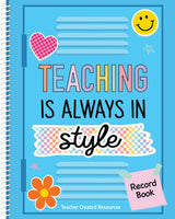 Record Books and Lesson Plan Books
