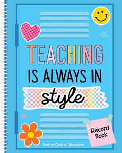 Record Books and Lesson Plan Books