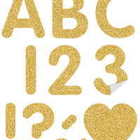 2" Classic Letters with Numbers, and Spanish Accents