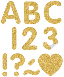 2" Classic Letters with Numbers, and Spanish Accents