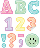 2" Classic Letters with Numbers, and Spanish Accents
