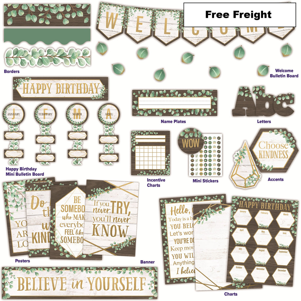 Eucalyptus Classroom Collection by Teacher Created Resources