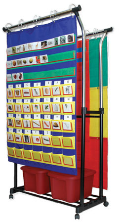 Double-sided Adjustable Pocket Chart Stand