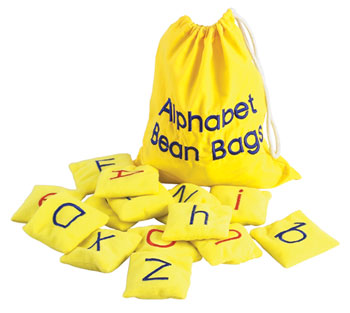 Alphabet Bean Bags