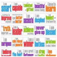 Affirmation Postcards English Pack of 30