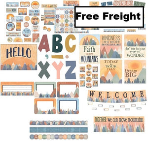 Moving Mountains Classroom Decor Kit