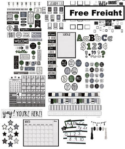 Modern Farmhouse Deluxe Classroom Decor Kit