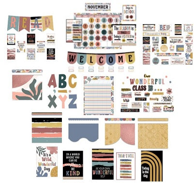 Wonderfully Wild Deluxe Classroom Decor Kit