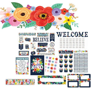 Wildflower Deluxe Classroom Decor Kit