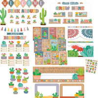 Happy Cactus Classroom Decor Kit