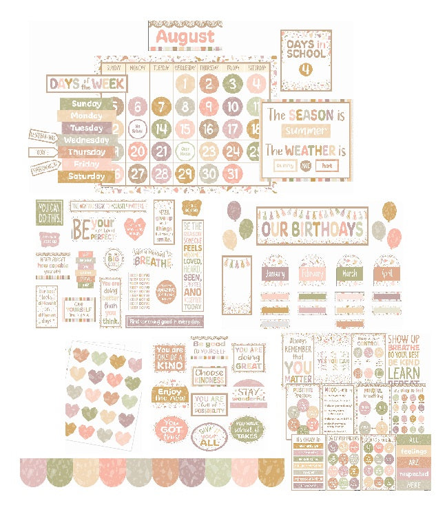 Terrazzo Tones Classroom Decor Kit