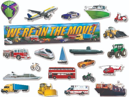 Transportation Bulletin Board Set | National School Products