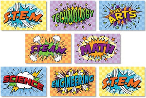 STEM & STEAM Bulletin Board Set