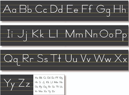 Alphabet Lines