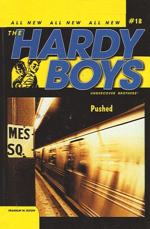 Pushed Paperback Book (Hardy Boys)