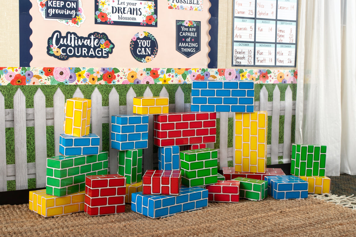 Easy-Stack Cardboard Blocks 24 Piece Set