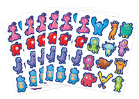 Decorative 2 1/2" to 1/2" Stickers
