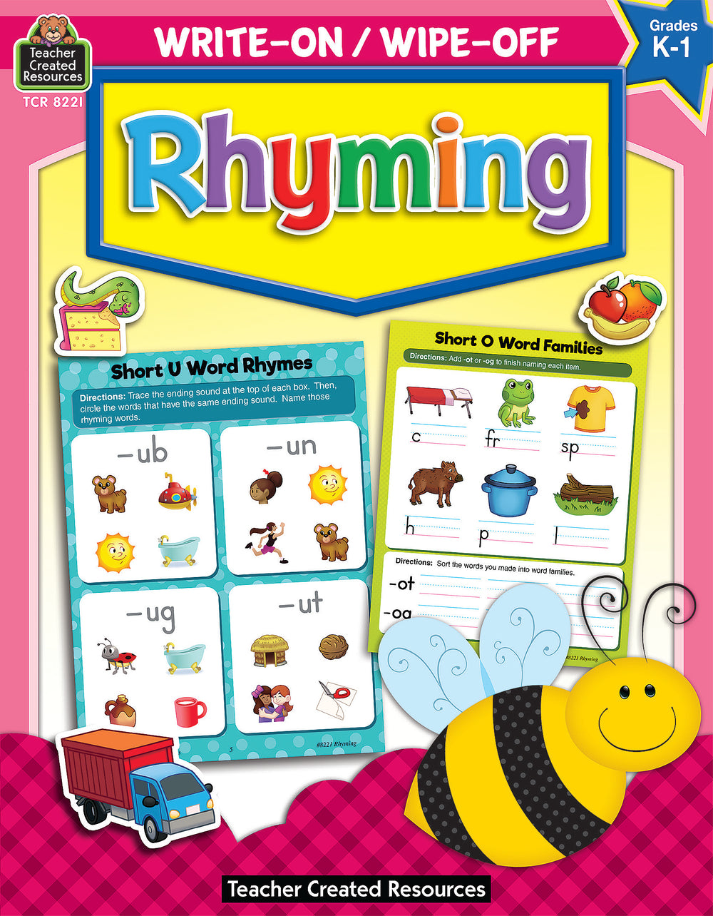 Rhyming Write-On Wipe-Off Book