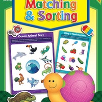 Matching and Sorting Write-On Wipe-Off Book