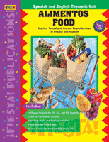 Food / Alimentos Bilingual (English/Spanish) Theme