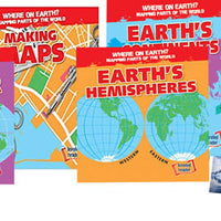 WHERE ON EARTH MAPPING ENG Set of 6