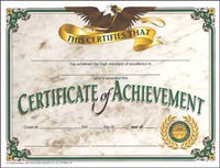 Certificates and Diplomas
