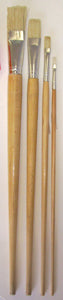 Paintbrushes Set of 4 (Sizes 1,5,10,12)