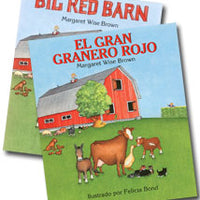 Big Red Barn English & Spanish 2-Hardcover Book